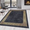 Tappeto antiscivolo lavabile in lavatrice Orient Vintage Black Gold
