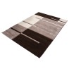 Modern 3D rug with contour cut design, Hawaii 1310 BROWN