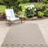 Tapis Balcon Cuisines Terrasses Outdoor Indoor conception de diamant beige