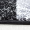 Modern 3D rug with contour cutout, Hawaii 1330 BLACK