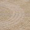 Tapis d'extérieur, Design vintage, Couleur Beige, Tapis pour Terasse-Balcon-Cuisine, dos en polypropylène