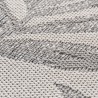 Tapis d'extérieur Gris, Résistant aux intempéries et aux UV, Cuisine, Balcon, Terrasse, Jardin, Salon et salle à manger, feuille