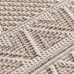 Tapis d'extérieur Beige, Résistant aux intempéries et aux UV, Cuisine, Balcon, Terrasse, Jardin, Salon et salle à manger, scandi