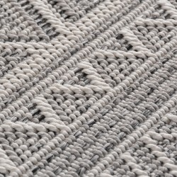 Tappeto da esterno grigio, resistente alle intemperie e ai raggi UV, per cucina, balcone, patio, giardino, soggiorno e sala da