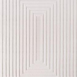 Kurzflorteppich, 3D-Design, cremefarben, Wohnzimmerteppich, Rückseite aus fibrilliertem Garn