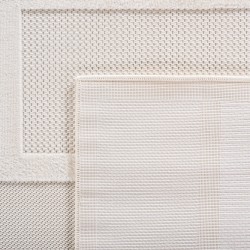 Kısa tüylü halı, 3 boyutlu tasarım, krem rengi, oturma odası halısı, lifli iplik destekli.