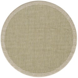Outdoor rug, solid color, green, rug for patio, balcony, or kitchen, polypropylene backing