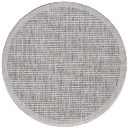 Outdoor rug, solid color, grey, rug for patio, balcony, or kitchen, polypropylene backing