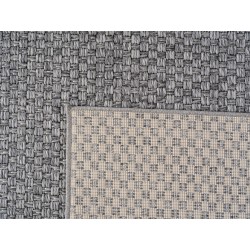 Grey Indoor & Outdoor Rug, Weather and UV Resistant, Kitchen, Balcony, Terrace, Living Room and Dining Room, Co