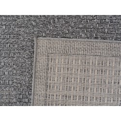 Grey Indoor & Outdoor Rug, Weather and UV Resistant, Kitchen, Balcony, Terrace, Living Room and Dining Room, Co