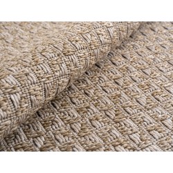Alfombra beige para interior y exterior, resistente a la intemperie y a los rayos UV, para cocina, balcón, terraza, sala y