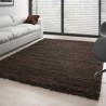 Shaggy rug, long pile, single color BROWN