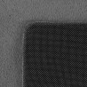 Washable Grey Rug, Short Pile, Non-Slip and Soft, Modern Solid Color Design for Living Room, Bedroom