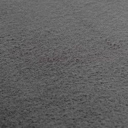 Alfombra gris lavable, de pelo corto, antideslizante y suave, diseño moderno de color sólido para sala de estar y dormitorio.