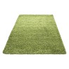 Alfombra peluda, pelo largo, unicolor VERDE