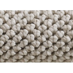 Düz krem rengi ilmekli halı, oturma odası, yatak odası ve salon için yumuşak ve modern, 7 mm, Oeko-Tex sertifikalı.