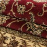 Tapis Persan Floral bordo avec bordure classique – salon chambre séjour