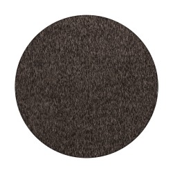 Tappeto a pelo corto, tinta unita marrone, tappeto per soggiorno, retro in feltro