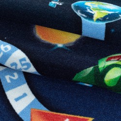 Dywan dziecięcy, Espace Design, granatowy, dywan do pokoju dziecięcego, spód lateksowy