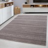 Short pile rug, Beige color, Living room rug, jute backing