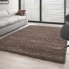 Shaggy rug, long pile, single color MOCCA
