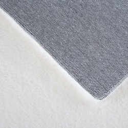 Tapis à poils longs, Couleur unique crème, Tapis pour Salon, Dos en coton