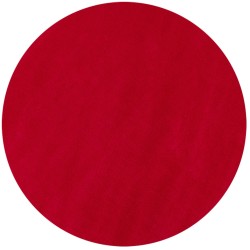 Kort luggmatta, enfärgad röd, matta för vardagsrum, halkfri baksida