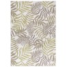 Outdoor rug, Palm tree design, Beige color, Rug for Terrace-Balcony-Kitchen, Polypropylene backing