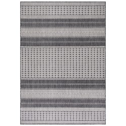 Outdoor-Teppich, Vintage-Design, beige, für Terrasse, Balkon oder Küche, Polypropylen-Rückseite