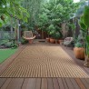 Beige Outdoor/Indoor Rug for Living Room, Kitchen and Terrace with Modern Design, Natural Jute Look, Polypropylene