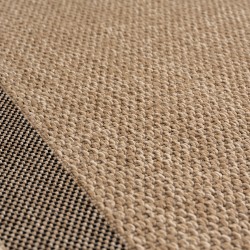 Outdoor Indoor Vloerkleed Tissé Machine 5 mm met Natuurlijke Jute Look voor Woonkamer Keuken Terras Balkon