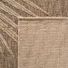 5mm Machine-Woven Indoor/Outdoor Rug with Natural Jute Look for Living Room, Kitchen, Terrace and Balcony
