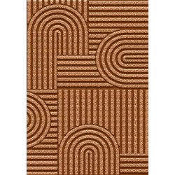 Nowoczesny geometryczny dywan – nadruk cyfrowy HD, antypoślizgowy, zmywalny, 7 mm, dekoracja salonu i sypialni