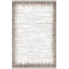 Tapis Moderne Blanc & Beige Clair – Doux, Lavable, Antidérapant, Style Contemporain – Salon, Chambre – 7 mm