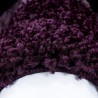 Shaggy rug, long pile, designer, PURPLE-DARK PURPLE