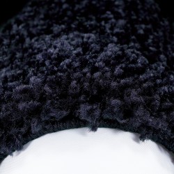 Shaggy rug, long pile, design 2, color: DARK BLUE-BLUE