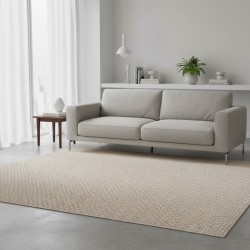 Tapis tissé plat intérieur extérieur motif texturé résistant Tapis salon terrasse balcon