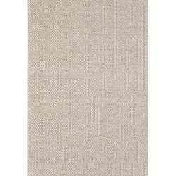 Tappeto piatto per interni/esterni con un resistente motivo geometrico. Ideale per soggiorno, patio o balcone.