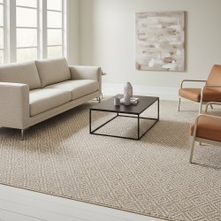 Tapis tissé plat intérieur extérieur motif géométrique résistant Tapis salon terrasse balcon