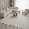 Nowoczesny, minimalistyczny, teksturowany dywan, antypoślizgowy, zmywalny, miękki aksamit, grubość 12 mm, elegancki salon