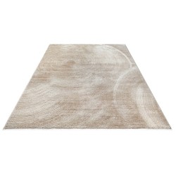 Modern abstrakt matta för inomhusvardagsrum, konstnärlig design, mjuk, slitstark, lättskött