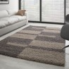 Gala Shaggy Rug, Long Pile Design, Taupe-Beige