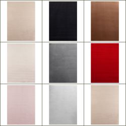 Short pile rug for living room, kitchen, bedroom, non-slip