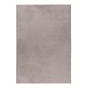 Soft, long-pile rug in a solid color for living room or bedroom, modern design, 20 mm