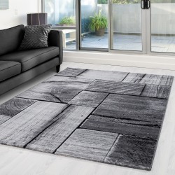 PARMA 9260 Black Modern and Designer Rug