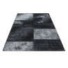Tapis 3D moderne designe découpe de contour Hawaii 1710 Gris