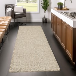Modern natural style looped woven rug for living room, bedroom and dining room