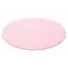 Tappeto Shaggy, pelo lungo, tinta unita: Rosa