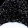 Shaggy rug, long pile, designer anthracite grey
