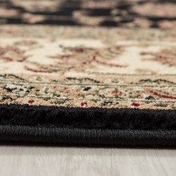Marrakesch Orientalischer Klassischer Teppich 0210 SCHWARZ